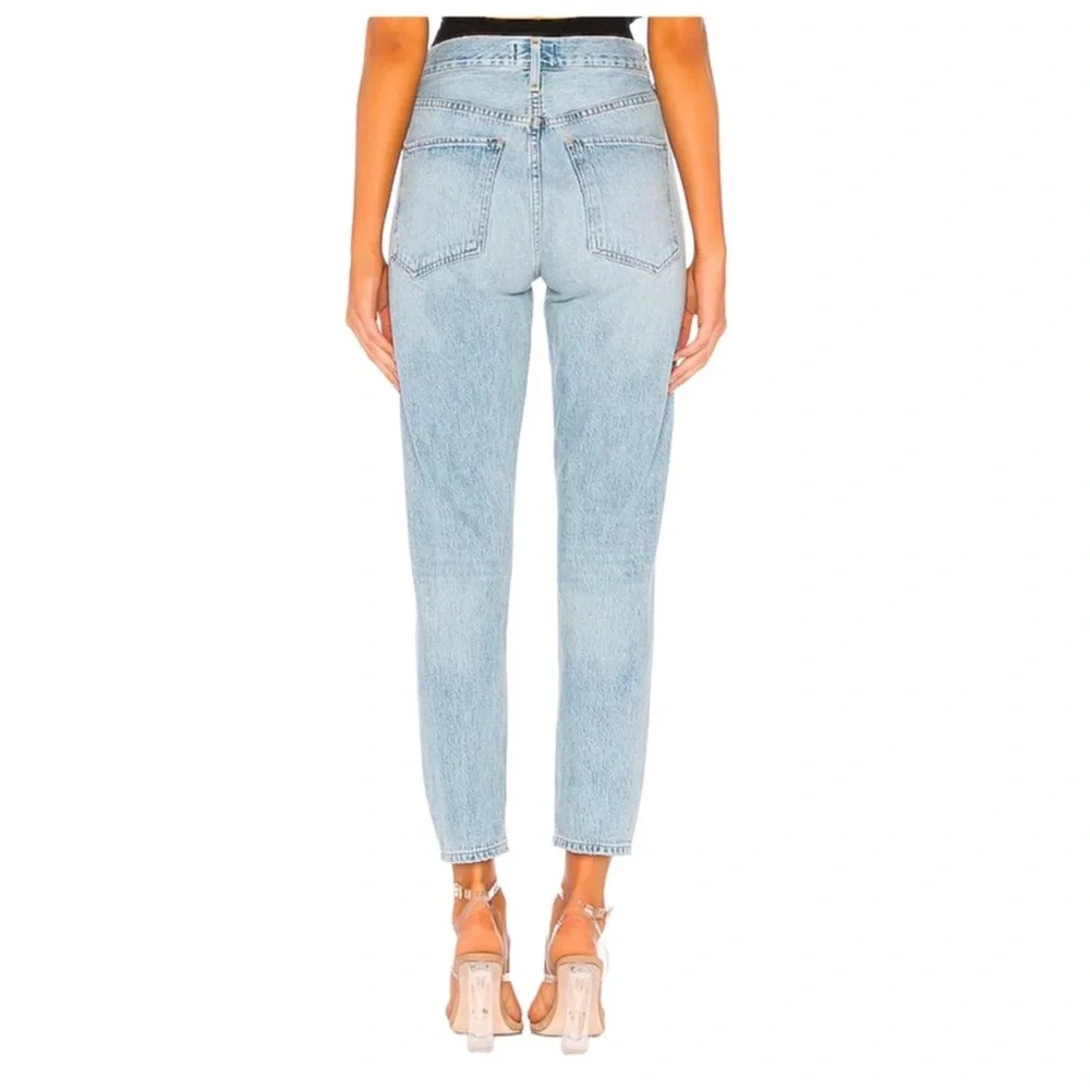 AGOLDE Jamie High Rise Classic Straight Leg Jeans - Shakedown - Size 26 EUC - Picture 2 of 4